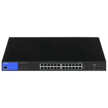 Linksys LGS328PC-EU 24-Port Managed Gigabit PoE + Switch- 1 Year Warranty