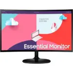 Samsung LS24C360EAMXUE S3 S36C 24 Essential FHD 1800R Curved VA FHD 75Hz Monitor - 1 Year Warranty